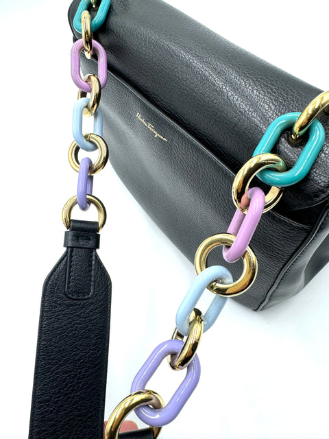Salvatore Ferragamo Lexi Leather Shoulder Bag