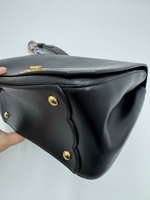 Salvatore Ferragamo Lexi Leather Shoulder Bag