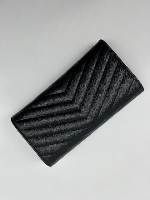 Saint Laurent Cassandre Large Flap Wallet