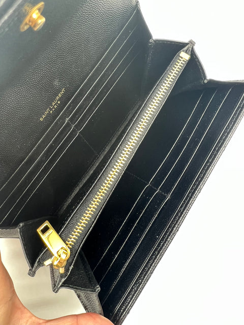 Saint Laurent Cassandre Large Flap Wallet