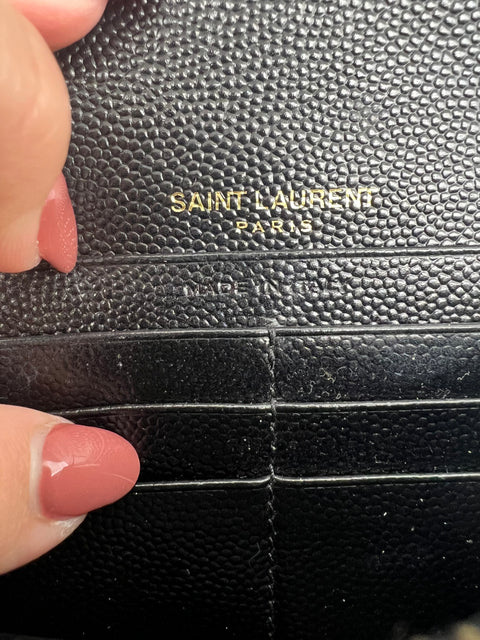 Saint Laurent Cassandre Large Flap Wallet