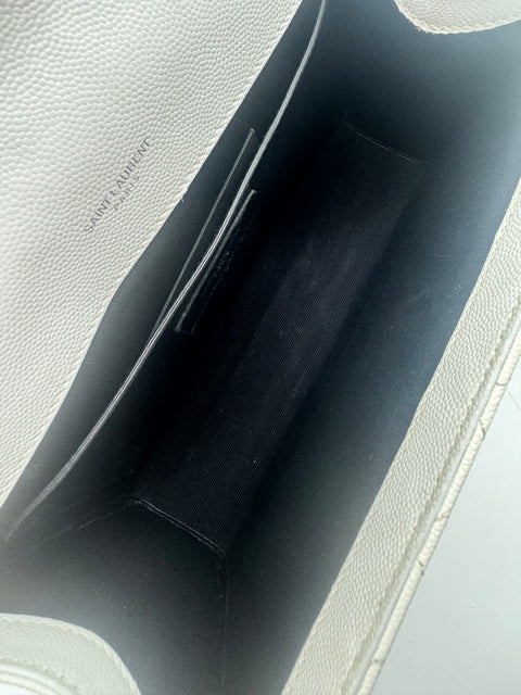 Saint Laurent Envelope Medium Quilted Shoulder Bag
