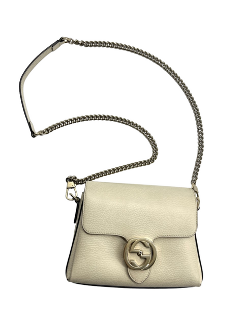 Gucci Interlocking GG Small Leather Shoulder Bag