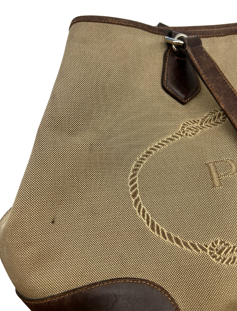 Prada Jacquard Tote Bag