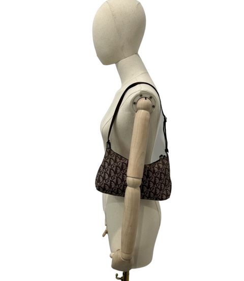 Christian Dior Brown Trotter Shoulder Bag