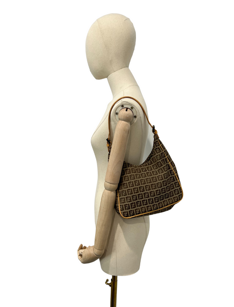 Fendi Zucchino One Shoulder Bag