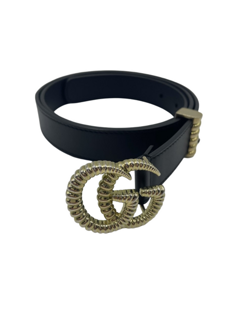 Gucci Leather GG Belt