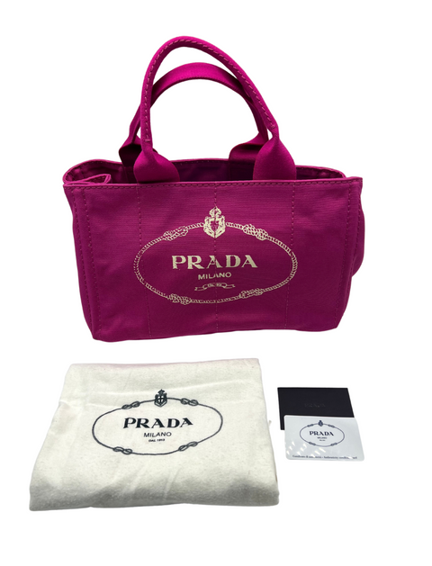 Prada Canapa Tote Bag