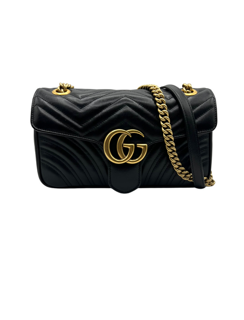 Gucci Marmont Small Matelassé Shoulder Bag