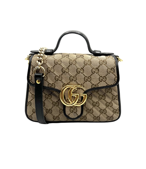 Gucci GG Marmont Mini Top Handle Bag