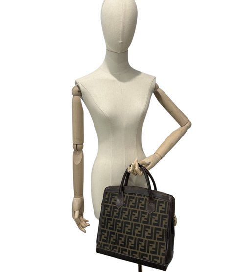 Fendi Zucca Two Way Handbag