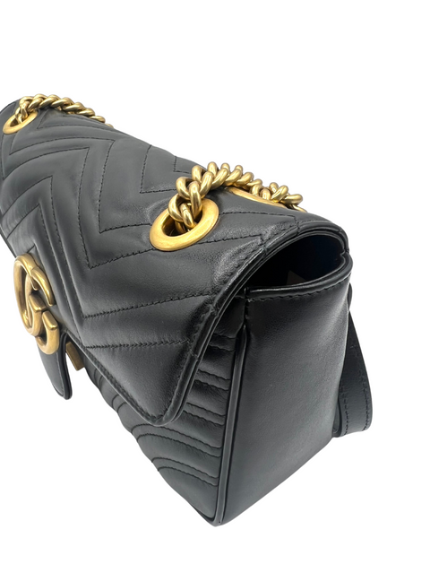 Gucci Marmont Small Matelassé Shoulder Bag