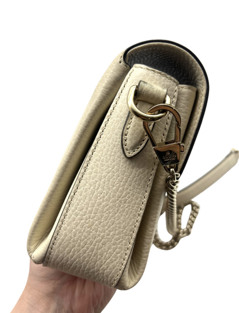 Gucci Interlocking GG Small Leather Shoulder Bag