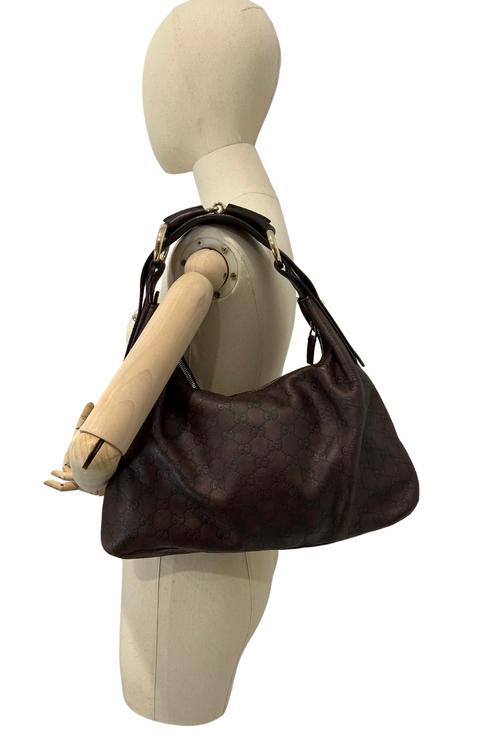 Gucci Brown Hobo Bag