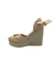 Gucci Leather Platform Espadrille