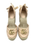 Gucci Leather Platform Espadrille