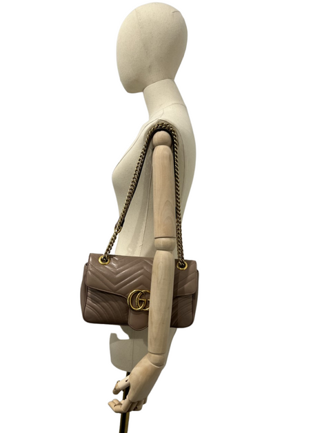 Gucci GG Marmont Small Matelasse Shoulder Bag