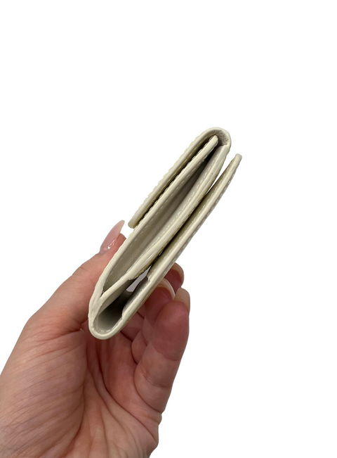 Louis Vuitton Amarante Monogram Vernis Elise Wallet in Cream