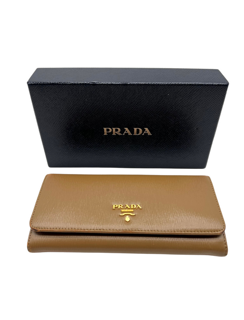 Prada Wallet in Saffiano Leather