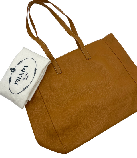 Prada Leather Tote Bag