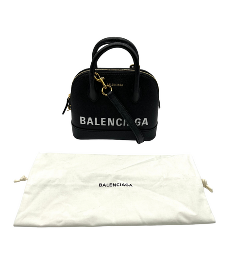 Balenciaga Ville XXS Handbag in Black