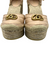 Gucci Leather Platform Espadrille