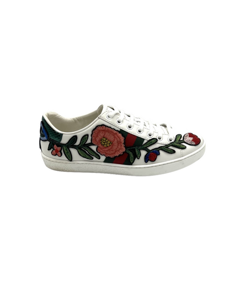 Gucci Ace Floral Sneakers