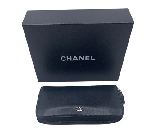 Chanel Long Zip Around Wallet