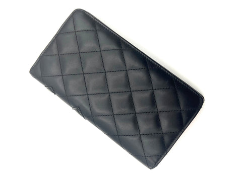 Chanel Cambon Long Black Wallet
