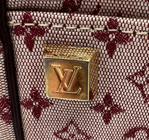 Louis Vuitton Monogram Mini Lin Canvas Josephine Bag