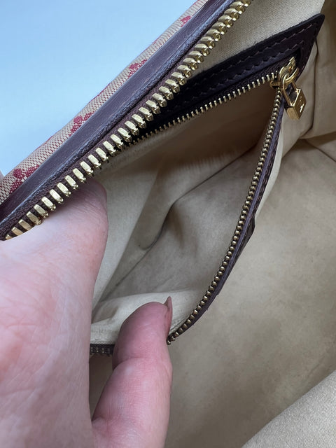 Louis Vuitton Monogram Mini Lin Canvas Josephine Bag