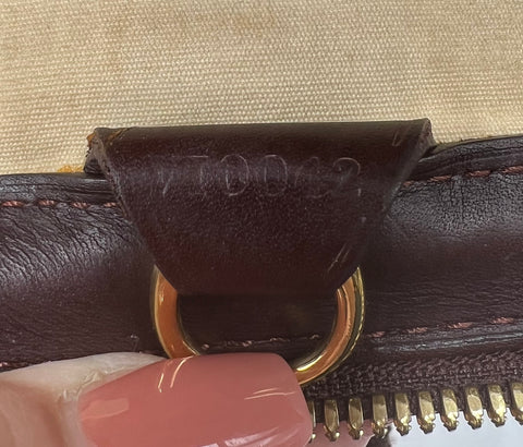 Louis Vuitton Monogram Mini Lin Canvas Josephine Bag