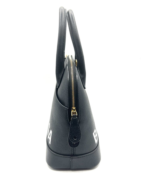Balenciaga Ville Small Handbag in Black and White