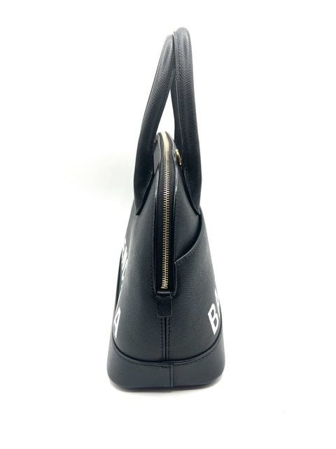 Balenciaga Ville Small Handbag in Black and White