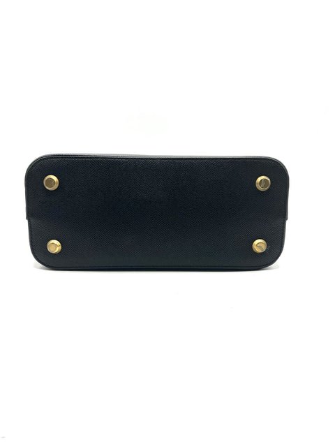 Balenciaga Ville Small Handbag in Black and White
