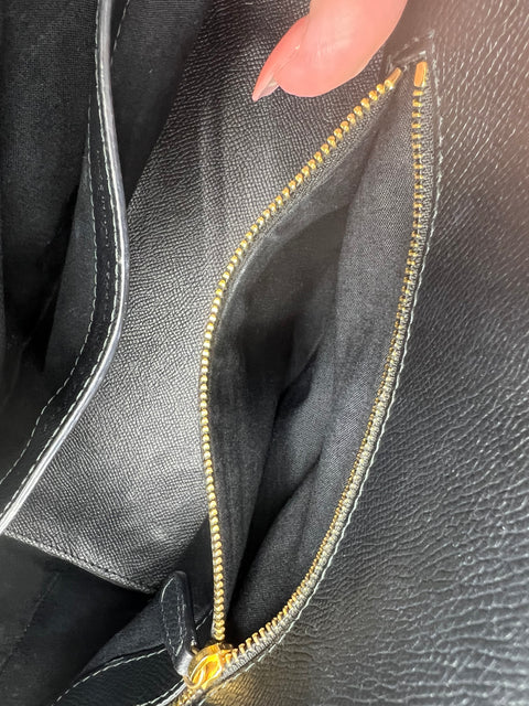 Balenciaga Ville Small Handbag in Black and White