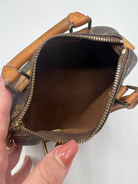 Louis Vuitton Monogram Canvas Mini Speedy HL