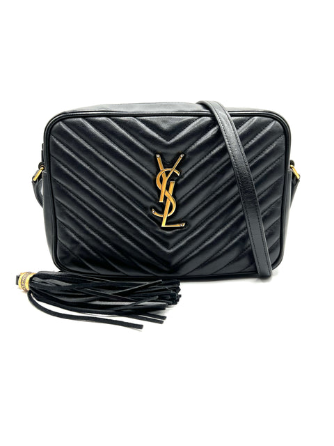Saint Laurent Lou Camera Bag in Quilted Leather