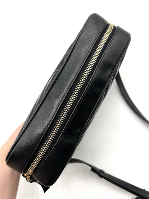 Saint Laurent Lou Camera Bag in Quilted Leather