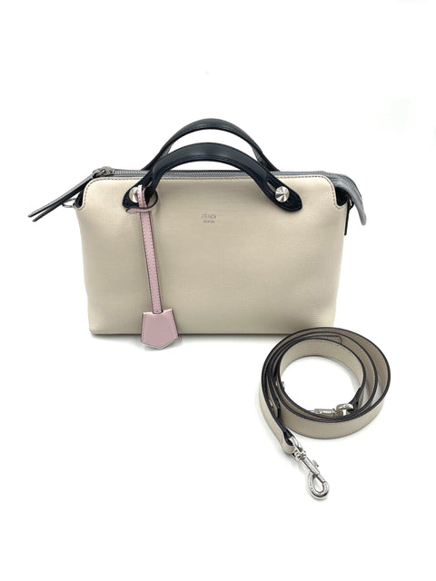 Fendi By The Way Medium Leather Boston Bag