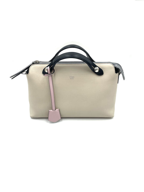 Fendi By The Way Medium Leather Boston Bag