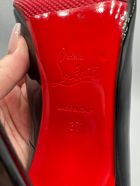 Christian Louboutin So Kate 120 Patent Leather Pumps