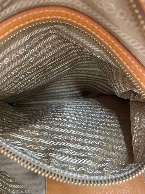 Prada Leather Tote Bag