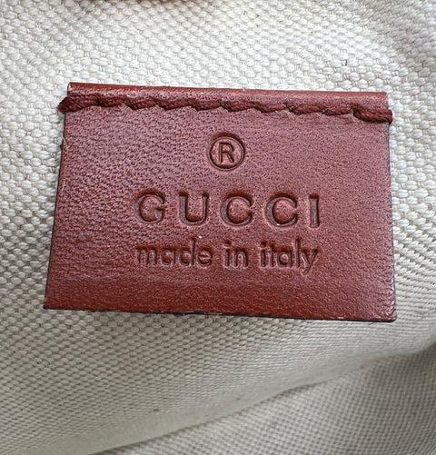 Gucci GG Canvas and Leather Tote Bag