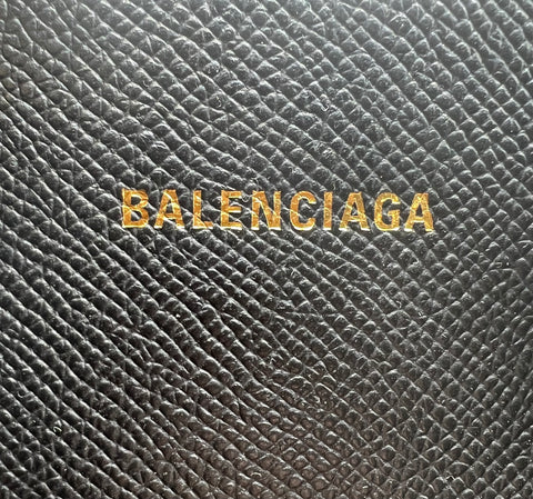 Balenciaga Ville Small Handbag in Black and White