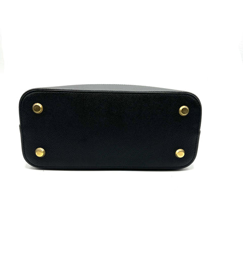 Balenciaga Ville Small Handbag in Black and White