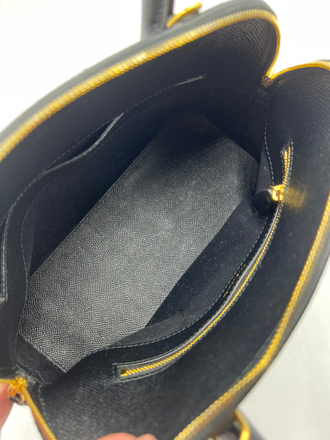 Balenciaga Ville Small Handbag in Black and White