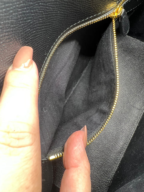 Balenciaga Ville Small Handbag in Black and White