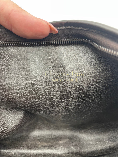 Christian Dior Trotter Brown Vintage Shoulder Bag
