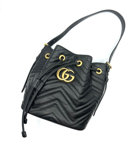 Gucci GG Marmont Matelasse Bucket Bag